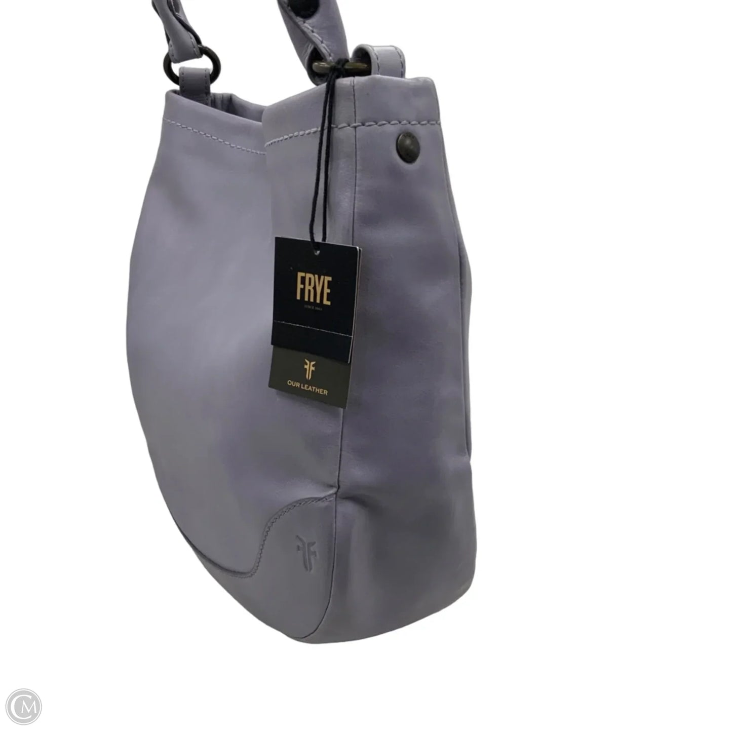 Handbag Leather By Frye, Size: Large