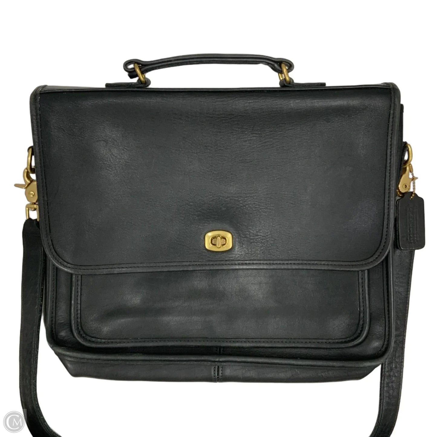 Laptop Bag Designer By Coach, Size: Large