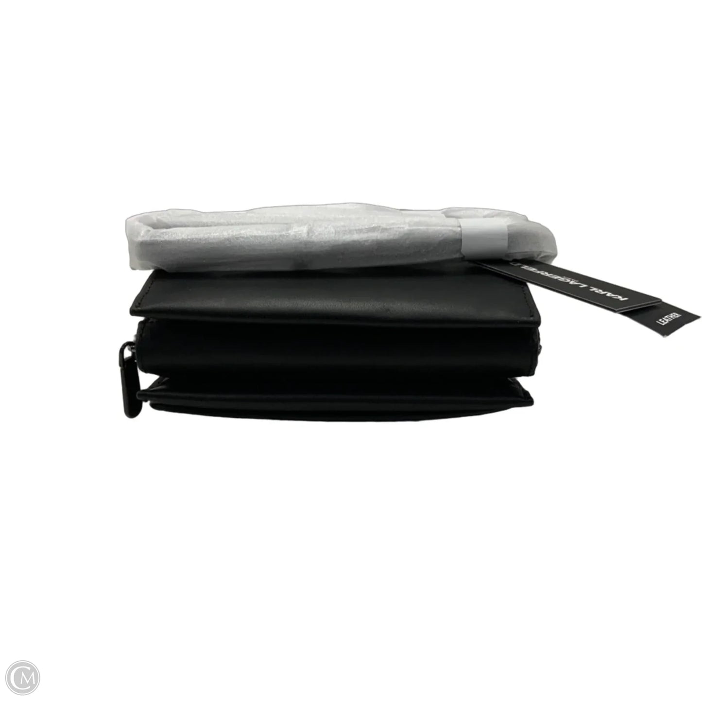 Crossbody Leather By Karl Lagerfeld, Size: Medium