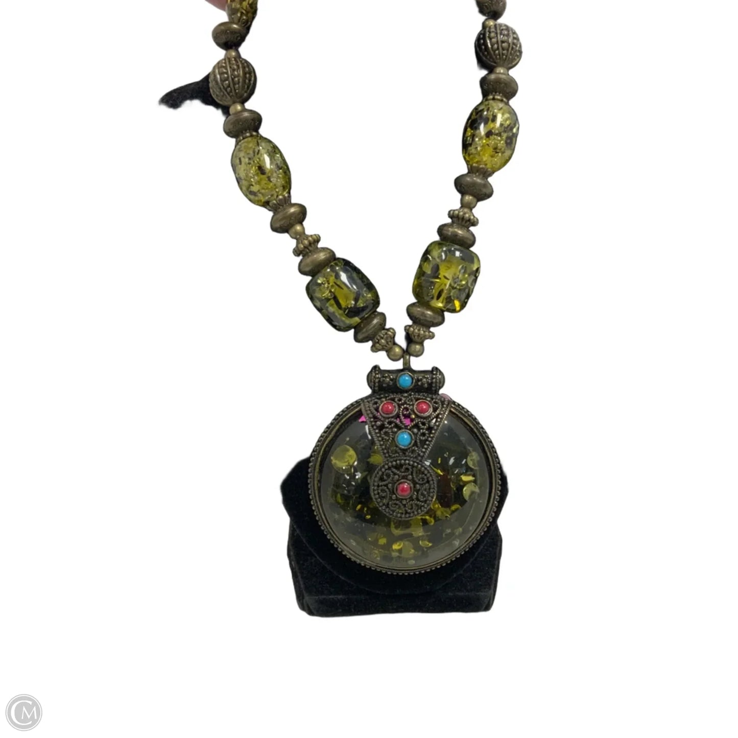 Necklace Statement By Cma