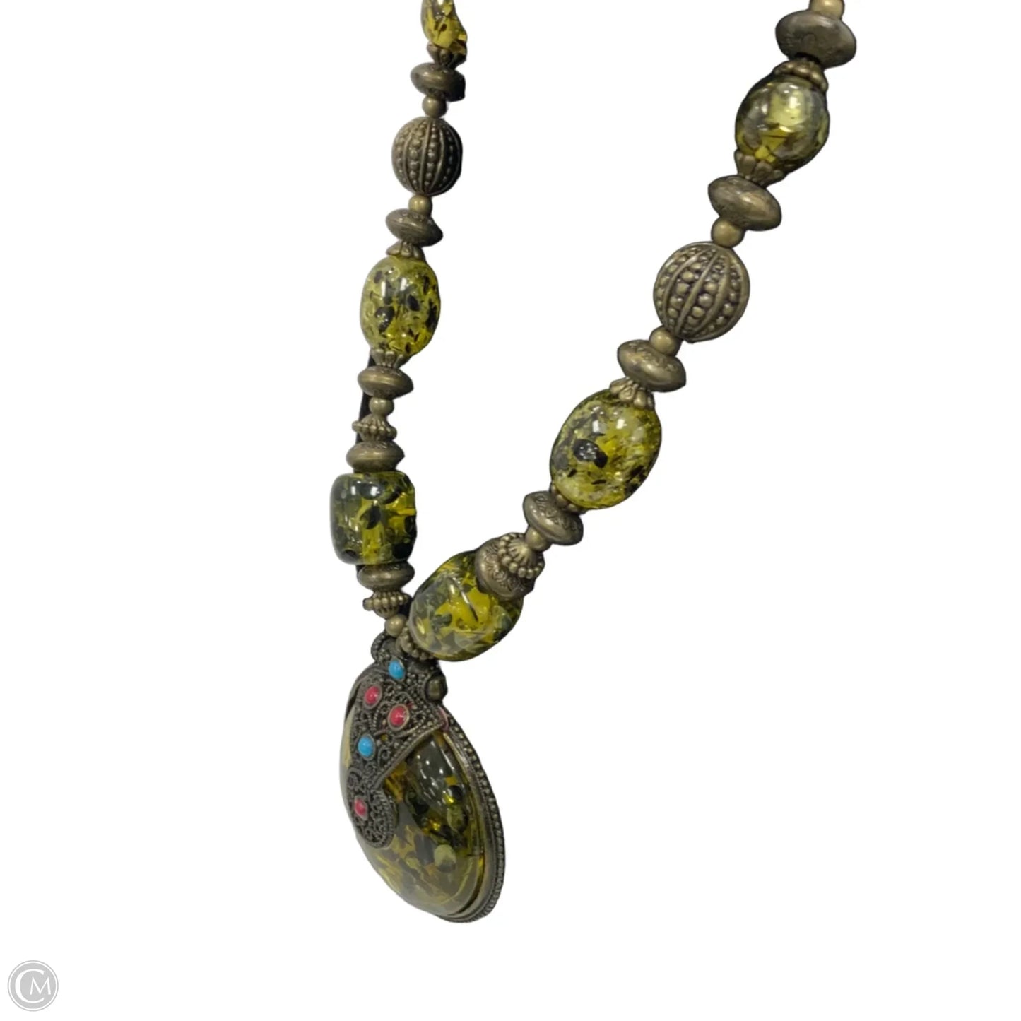 Necklace Statement By Cma