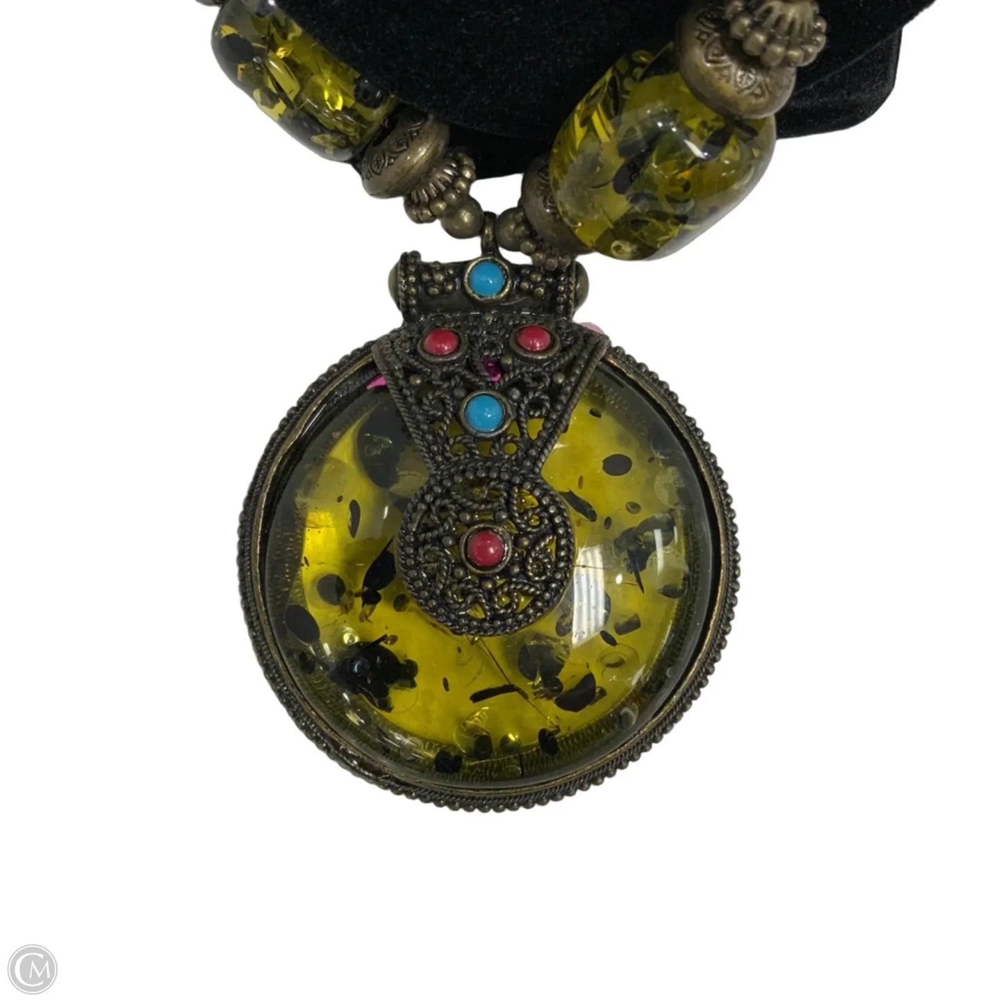 Necklace Statement By Cma