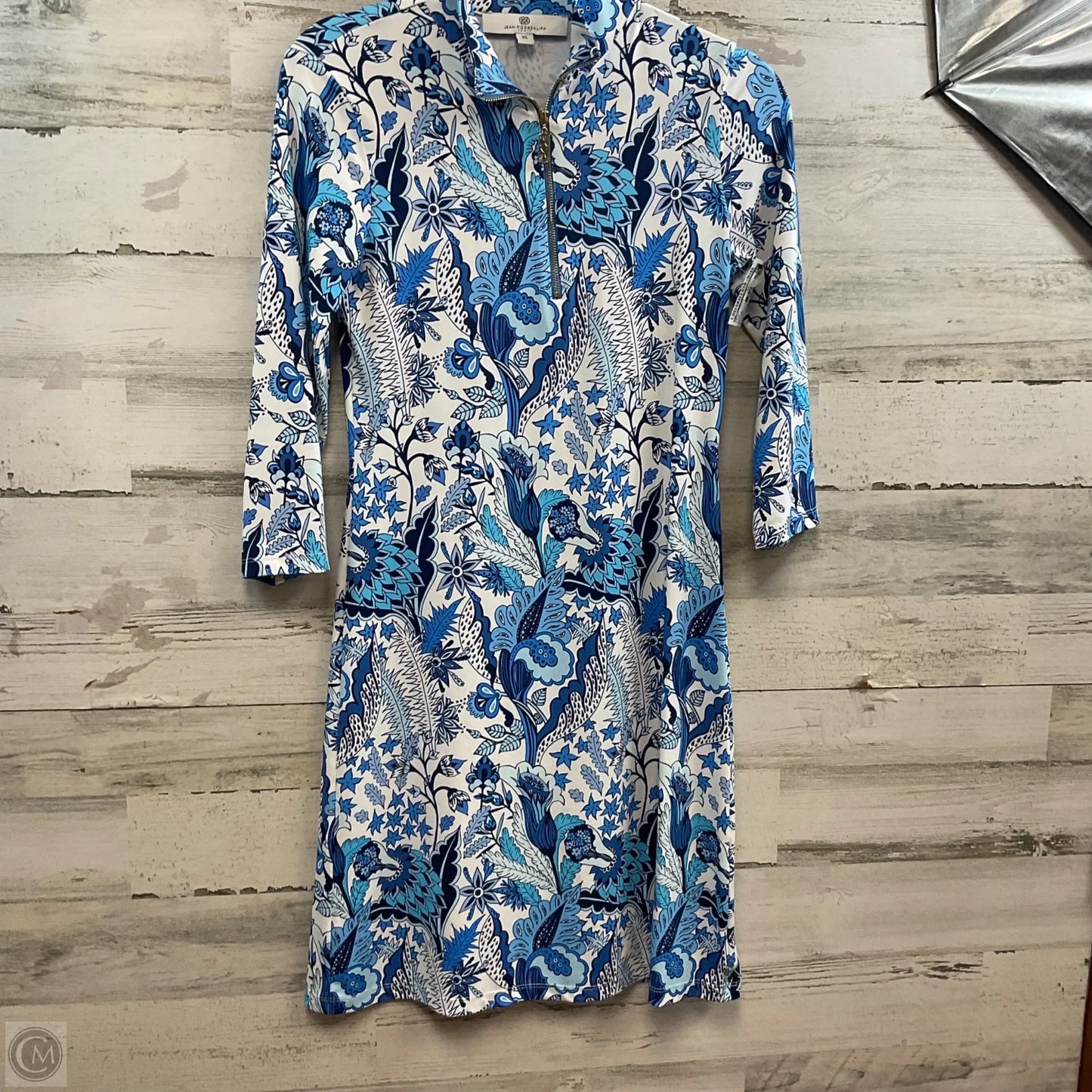 Dress Casual Short By JEAN PIERRE KLIFA In Blue, Size: Xs