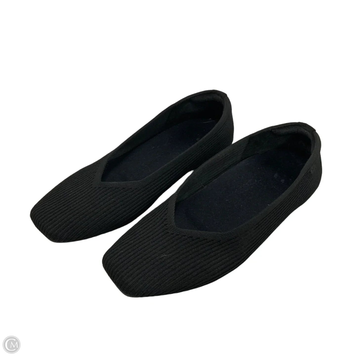 Shoes Flats By Vivaia In Black, Size: 8.5