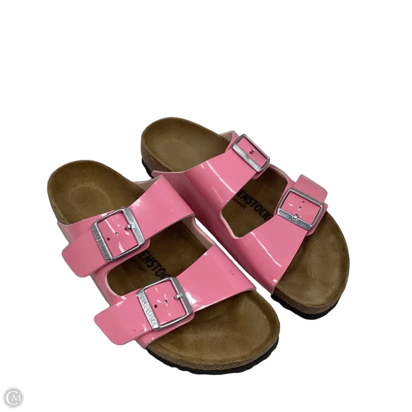 Sandals Flats By Birkenstock In Pink, Size: 7