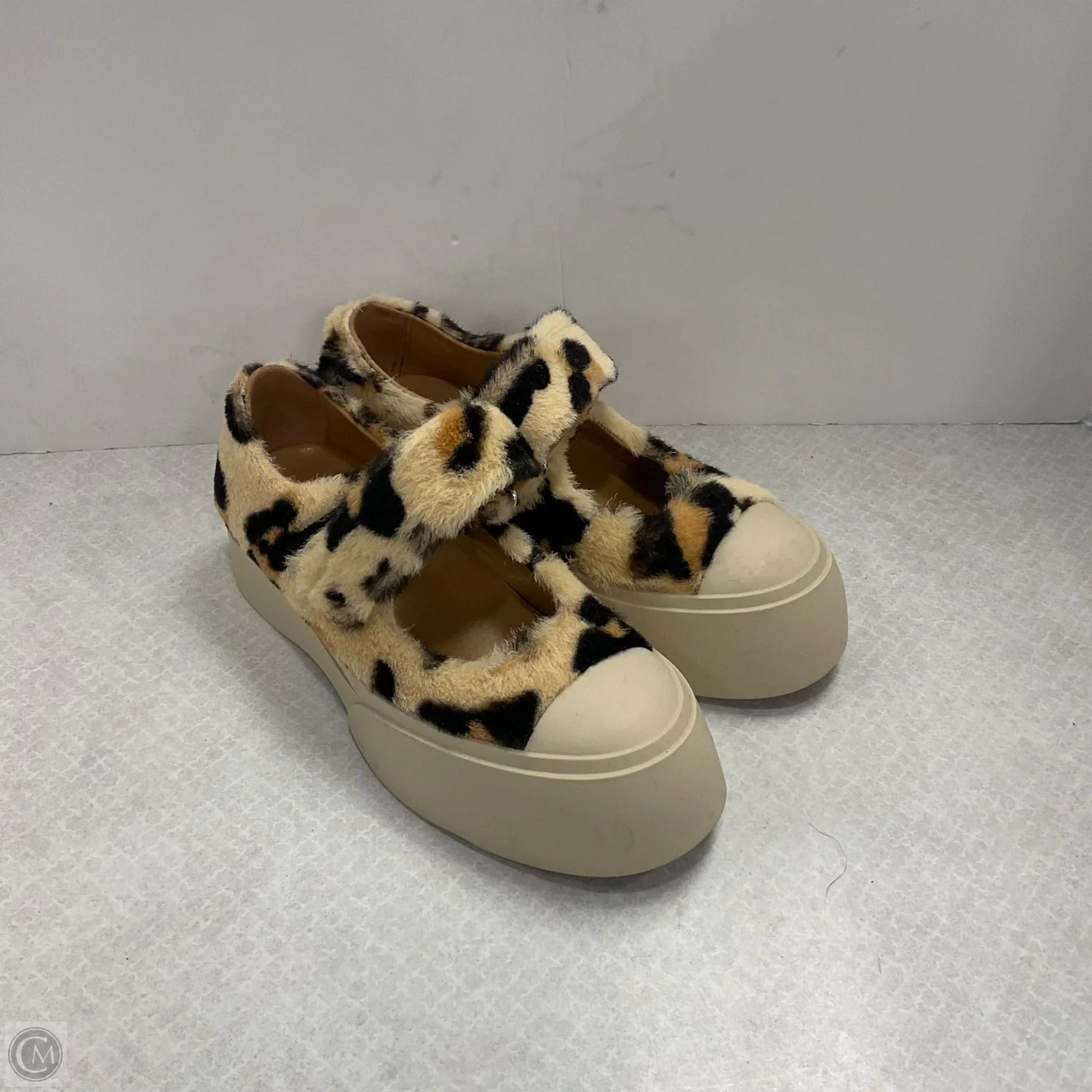 Shoes Designer By Marni In Animal Print, Size: 7