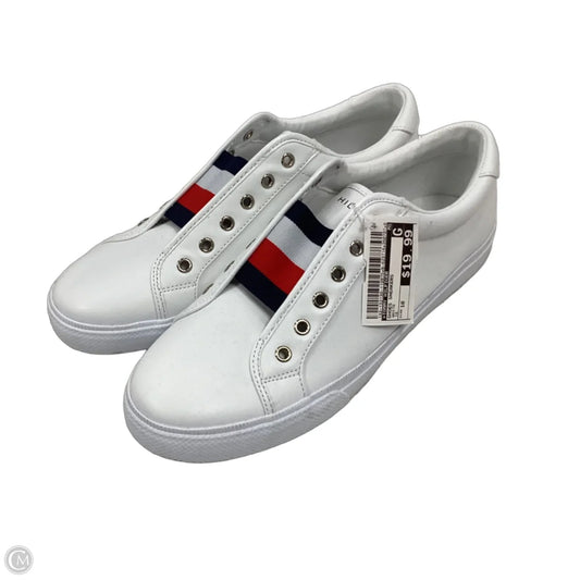 Shoes Sneakers By Tommy Hilfiger In White, Size: 10