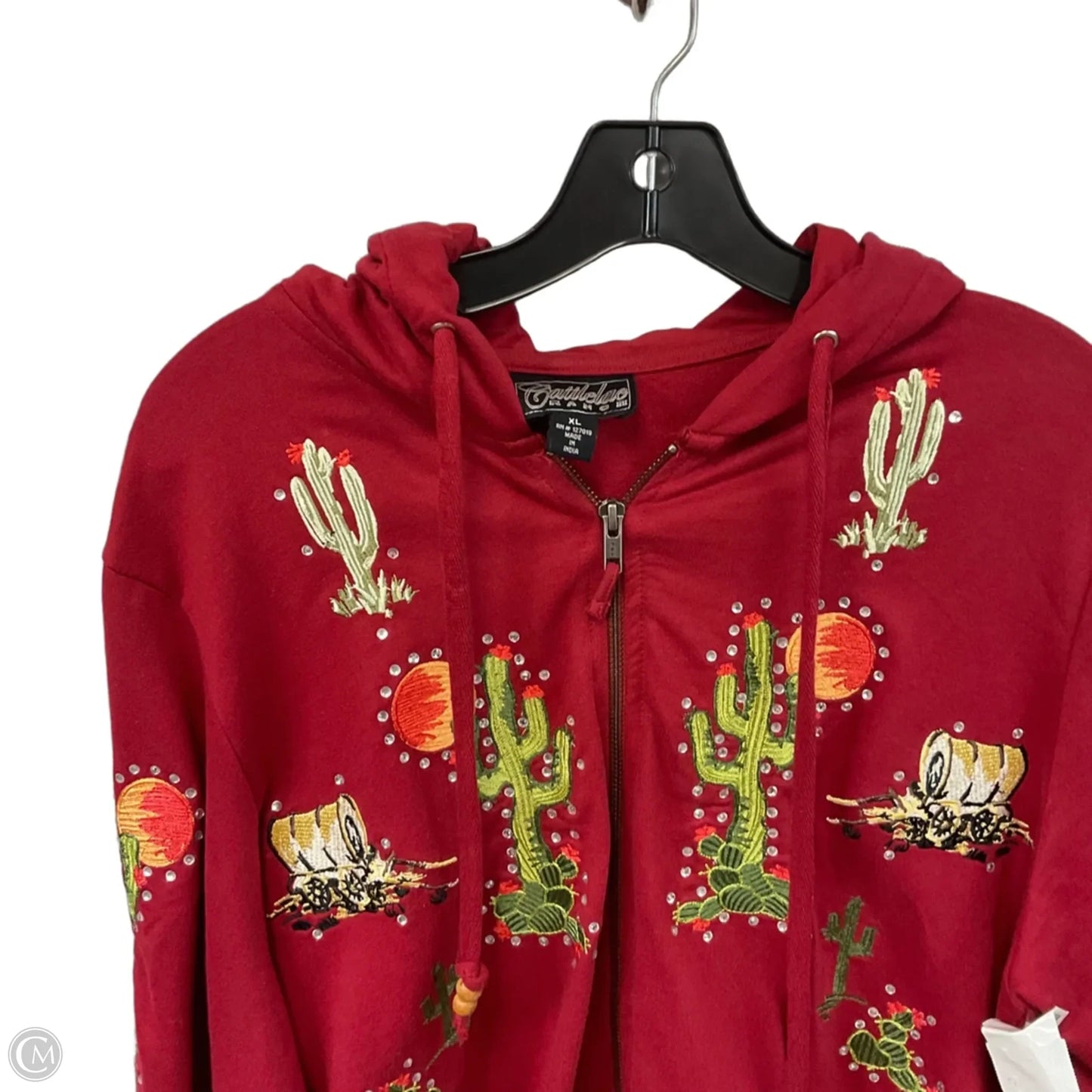Jacket Other By CATTLEAC RANCH Red, Size: Xl