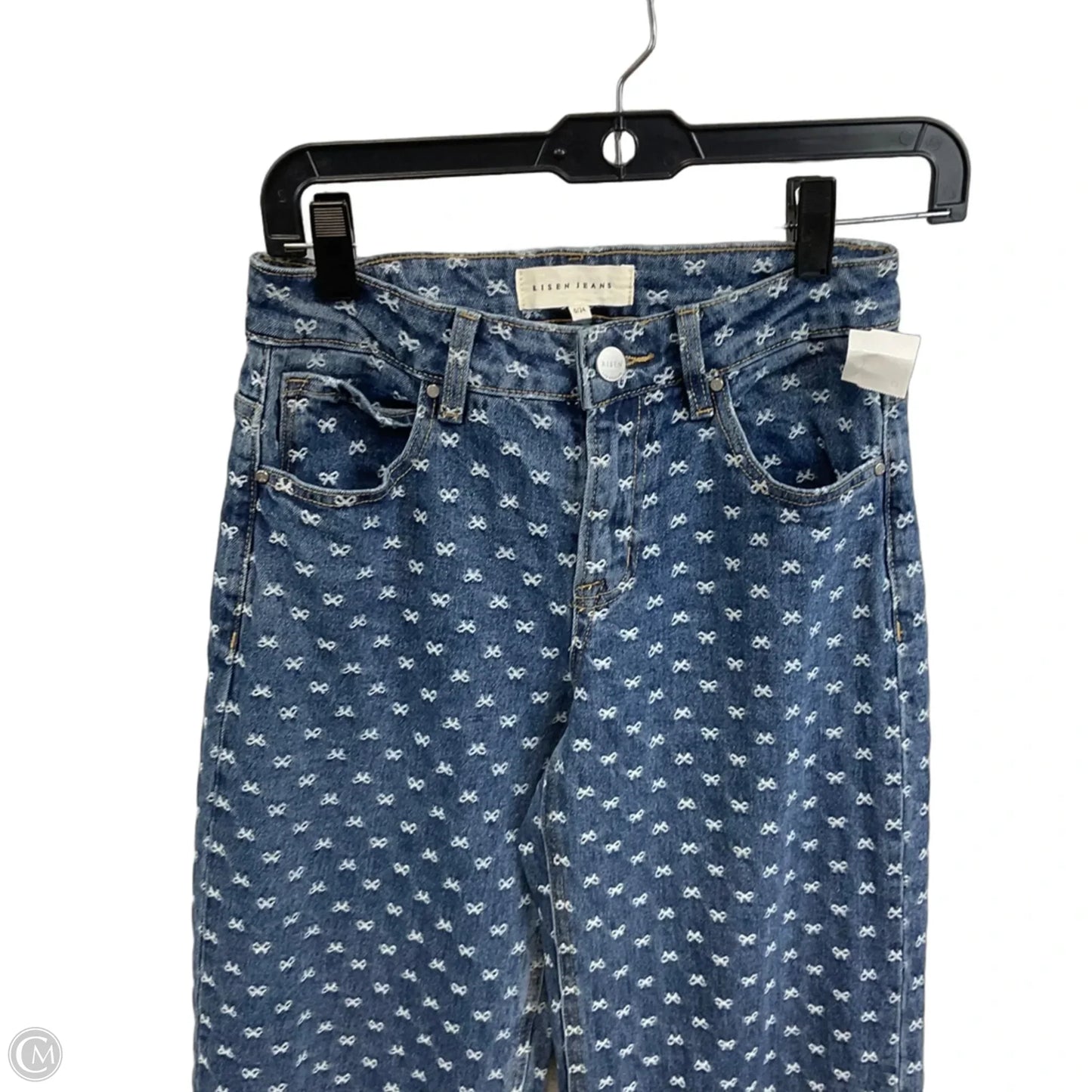 Jeans Wide Leg By Risen In Blue Denim, Size: 0