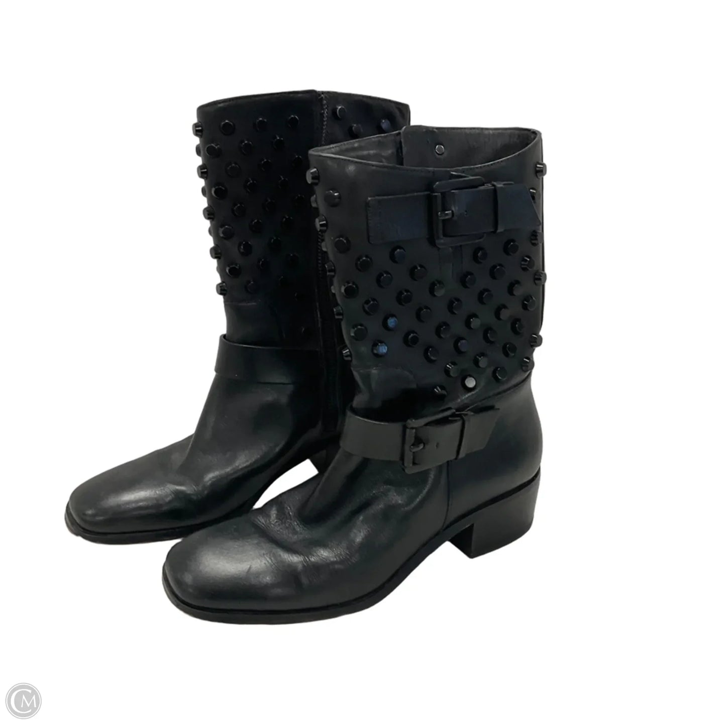 Boots Designer By Michael Kors In Black, Size: 7.5