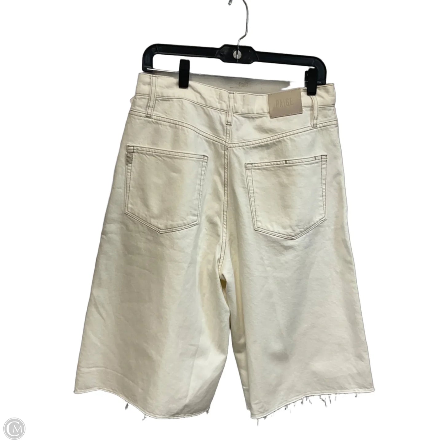 Capris By Paige In Cream Denim, Size: 10