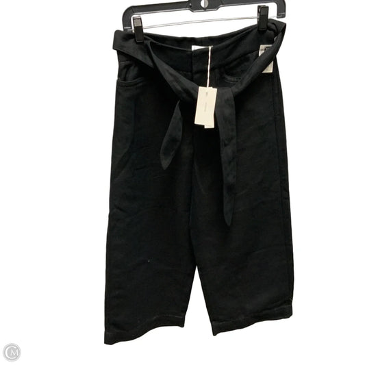 Pants Wide Leg By Vince In Black Denim, Size: 10