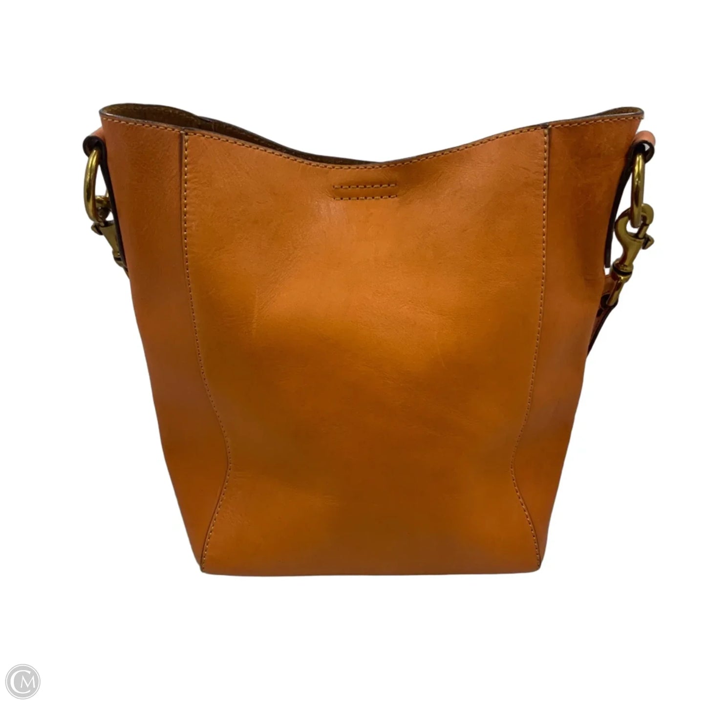 Handbag Leather By Frye, Size: Large