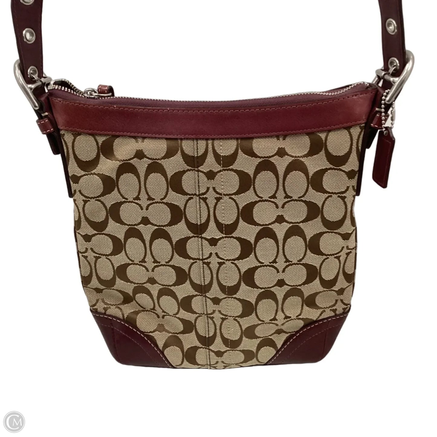 Crossbody Designer By Coach, Size: Medium