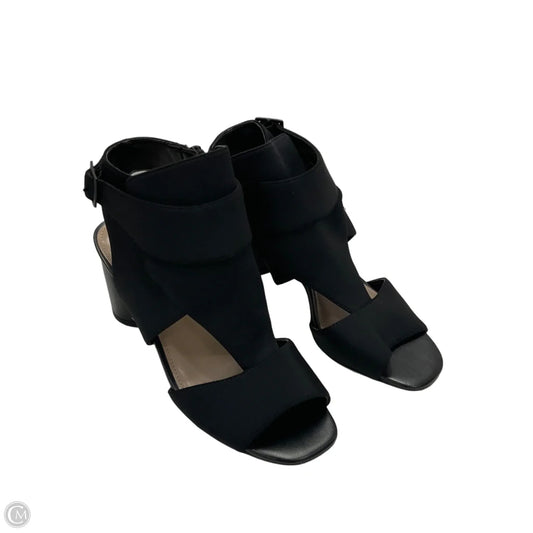 Sandals Heels Block By Donald Pliner In Black, Size: 9