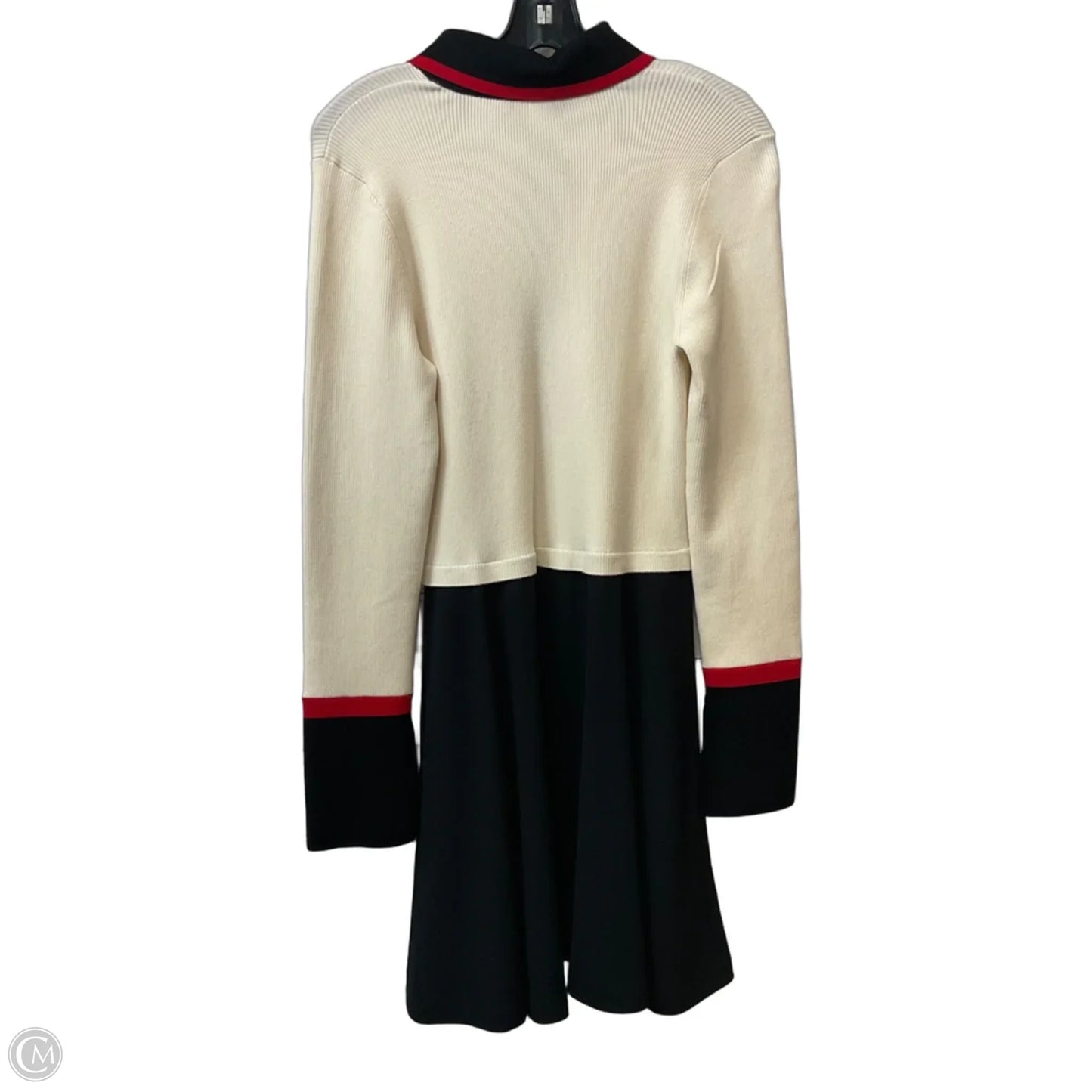 Dress Designer By Alice + Olivia In Black, Size: L