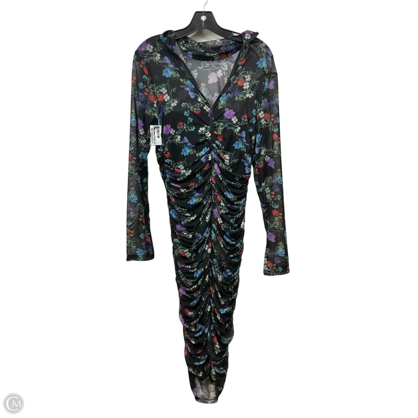 Dress Designer By Alice + Olivia In Black, Size: L