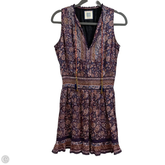 Dress Casual Short By BELL In Purple, Size: S