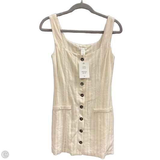 Dress Casual Short By H&m In Tan, Size: Xxs