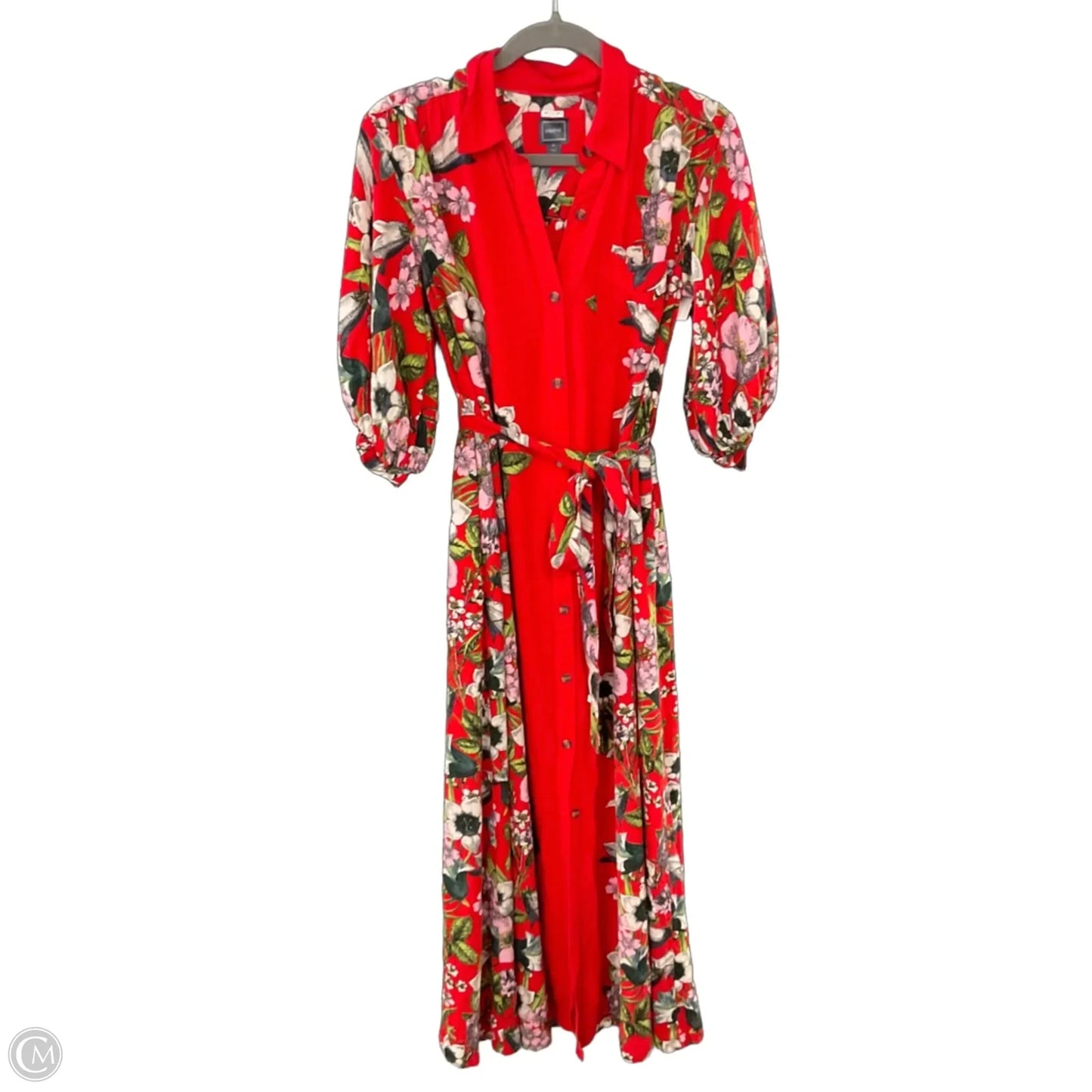 Dress Casual Maxi By Maeve In Red, Size: Xs