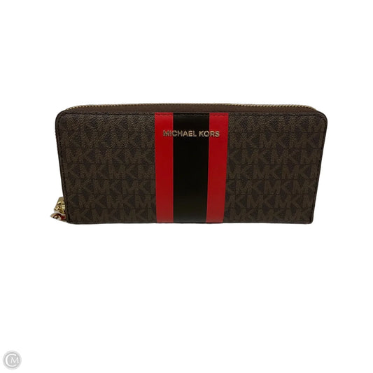 Wristlet Leather By Michael By Michael Kors, Size: Medium