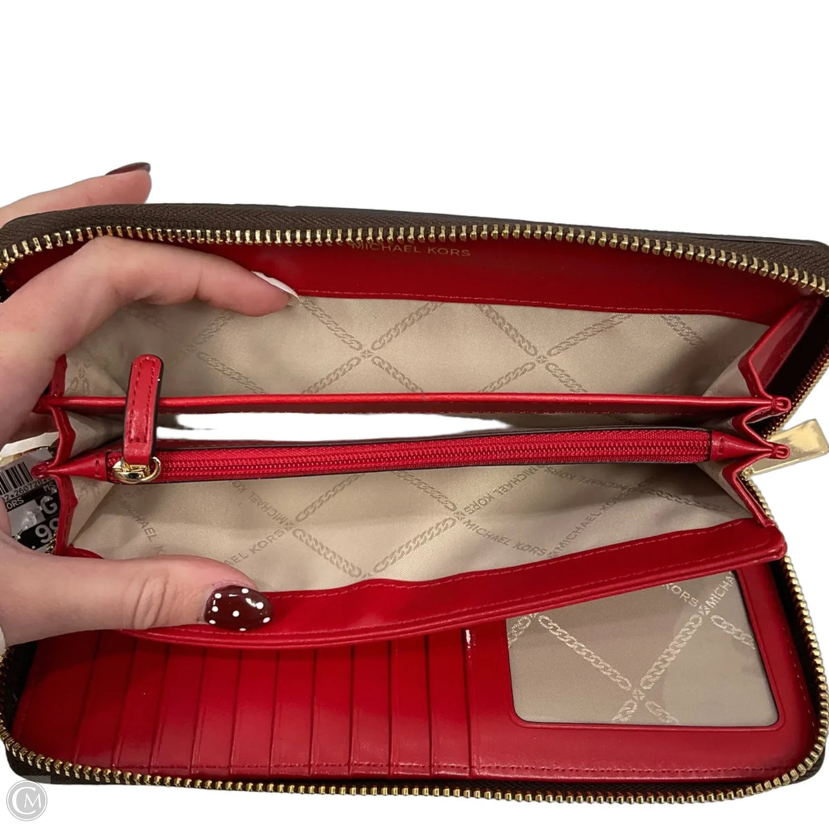 Wristlet Leather By Michael By Michael Kors, Size: Medium