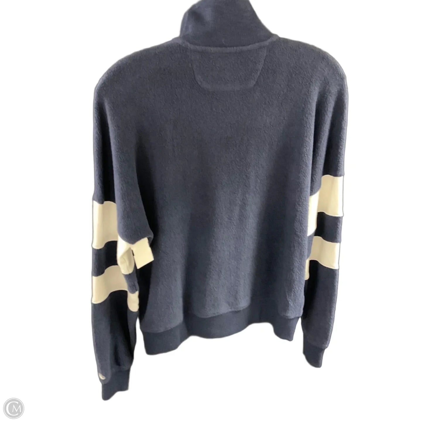 Top Long Sleeve By Faherty In Blue, Size: Xs