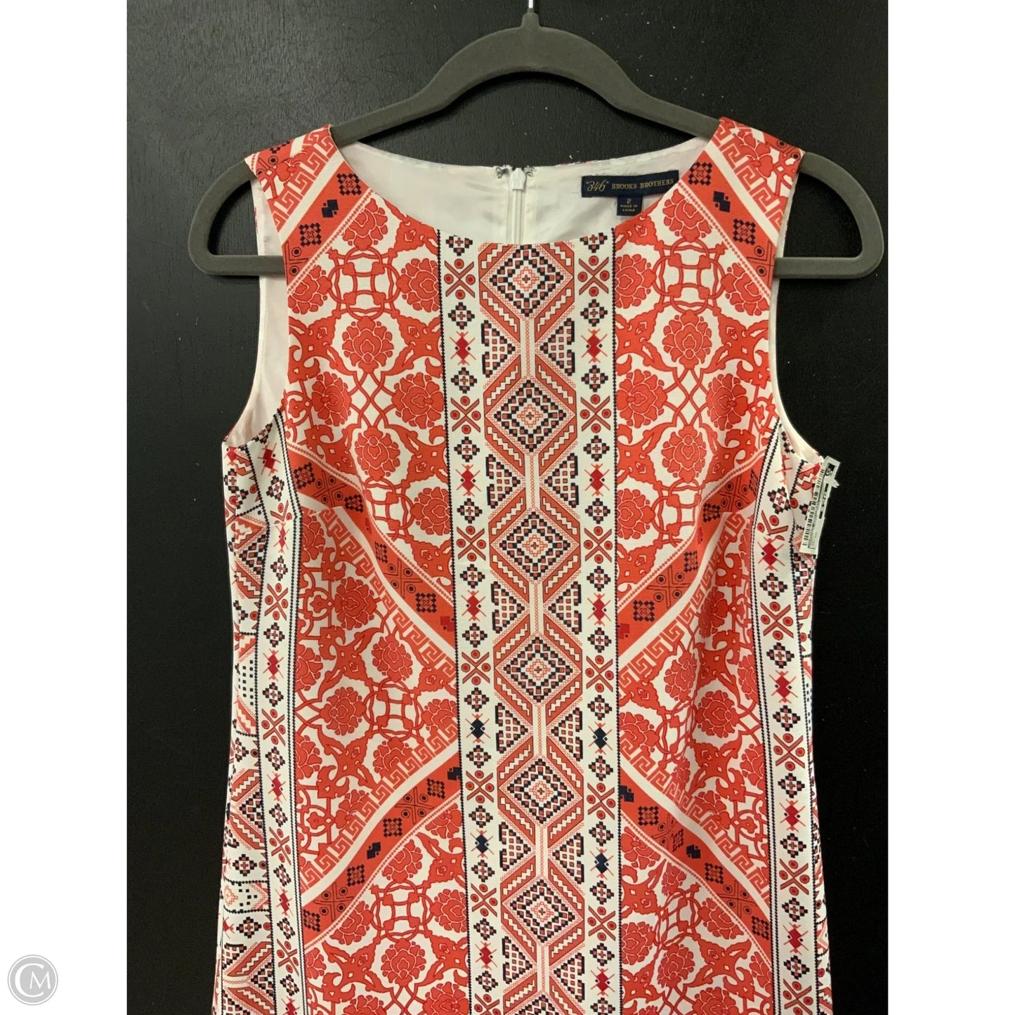 Dress Casual Short By Brooks Brothers In Pink, Size: Xs