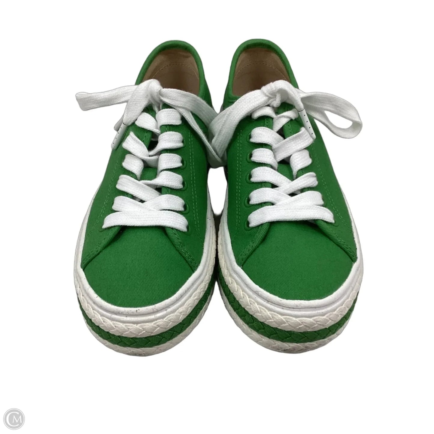 Shoes Designer By Kate Spade In Green, Size: 6.5