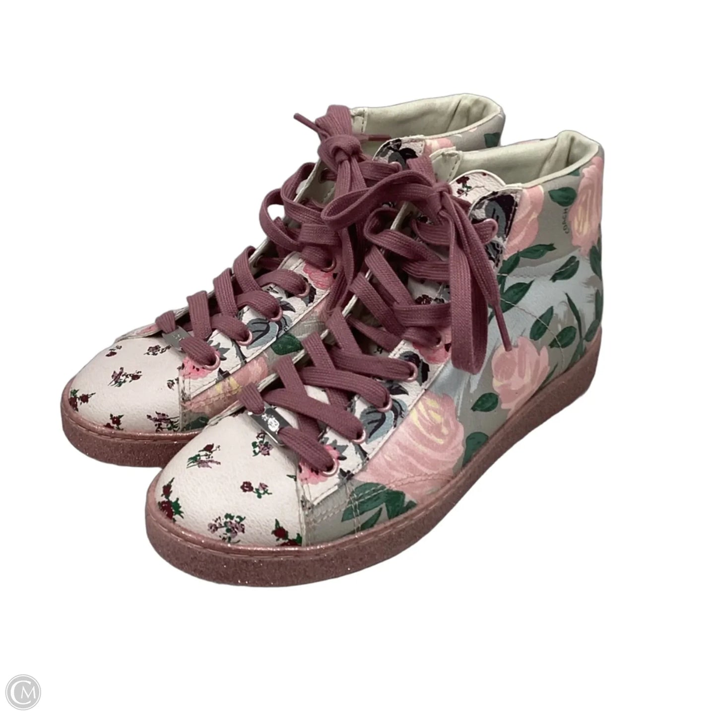 Shoes Designer By Coach In Pink, Size: 8.5