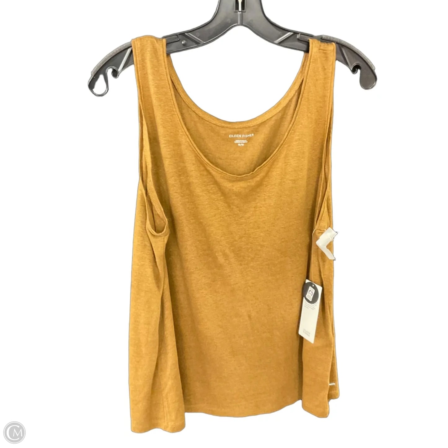 Top Sleeveless By Eileen Fisher In Brown, Size: Xl