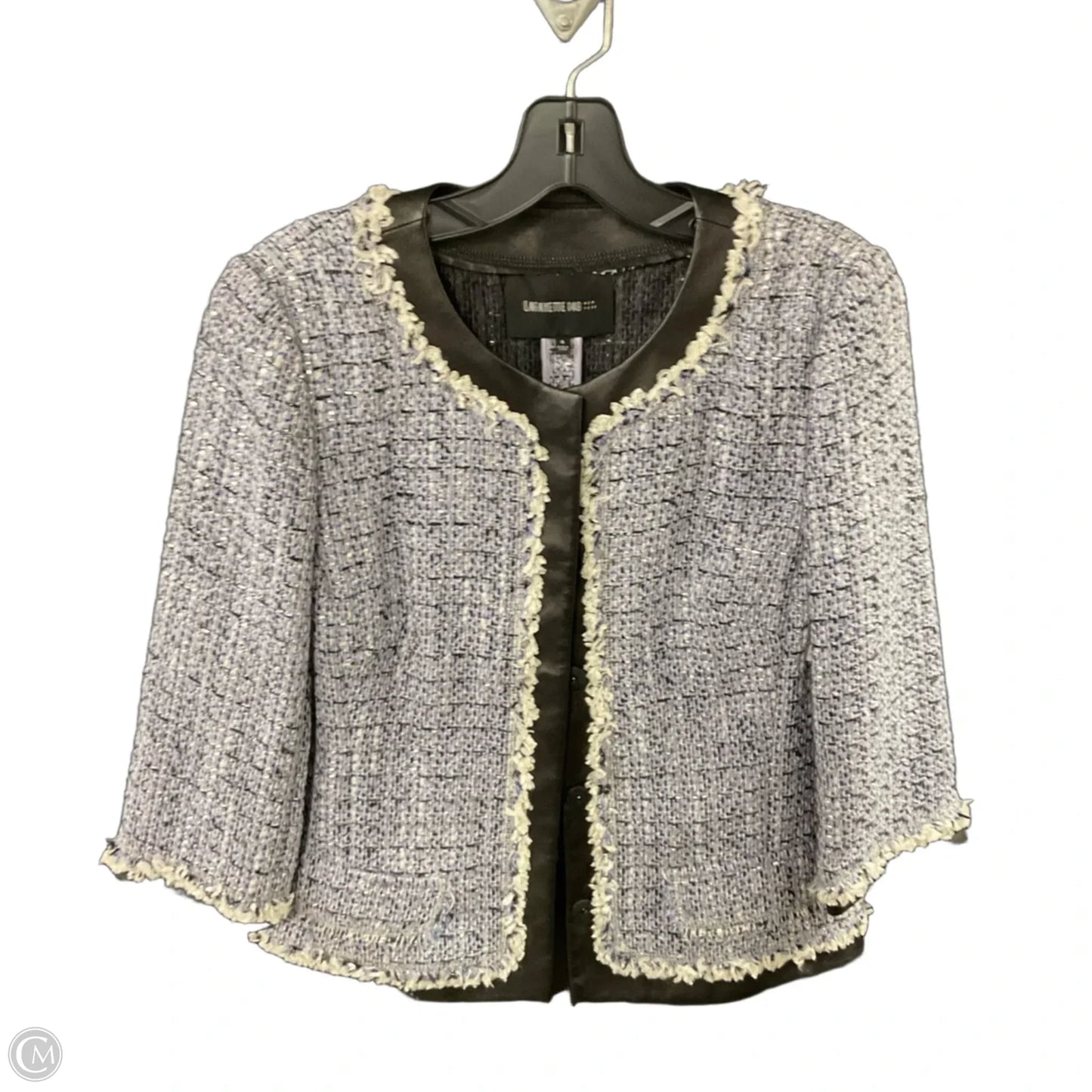 Jacket Designer By Lafayette 148 In Purple, Size: S