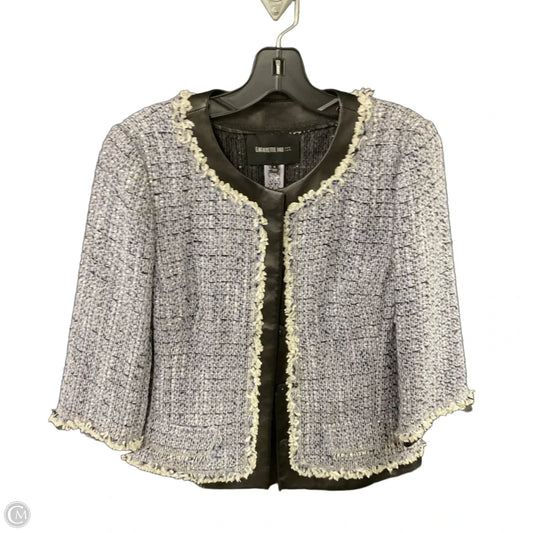 Jacket Designer By Lafayette 148 In Purple, Size: S