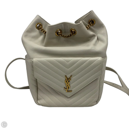 Backpack Luxury Designer By Yves Saint Laurent, Size: Medium