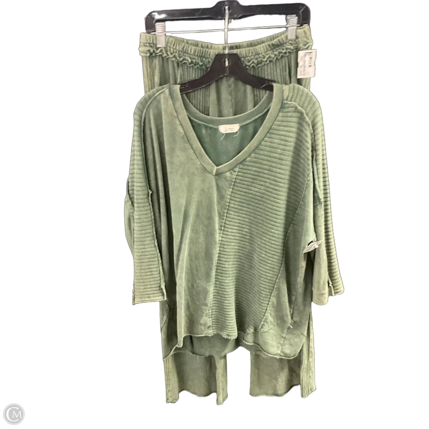 Pants Set 2pc By J.HER In Green, Size: L