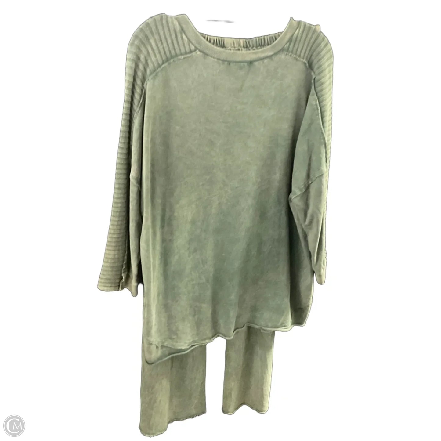 Pants Set 2pc By J.HER In Green, Size: L