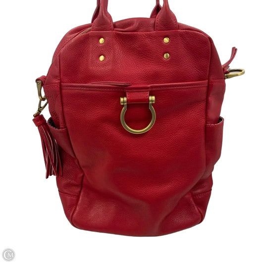 Backpack Leather By Sapahn, Size: Large