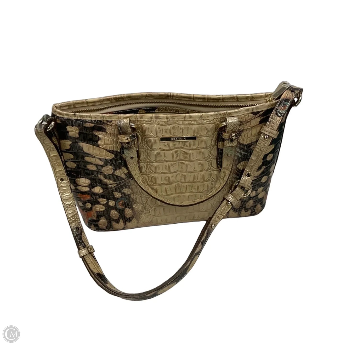 Handbag Designer By Brahmin, Size: Medium