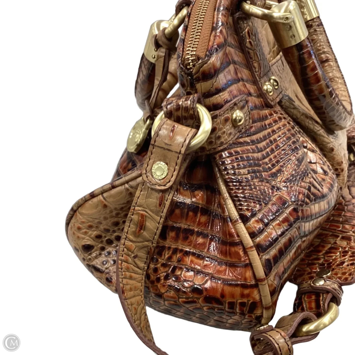 Handbag Designer By Brahmin, Size: Medium