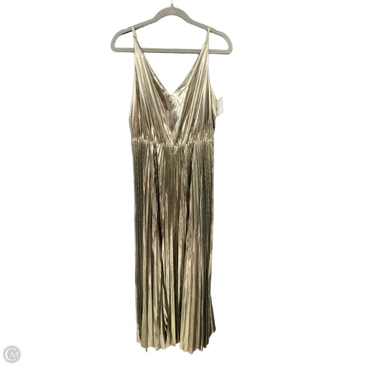 Dress Designer By All Saints In Gold, Size: M