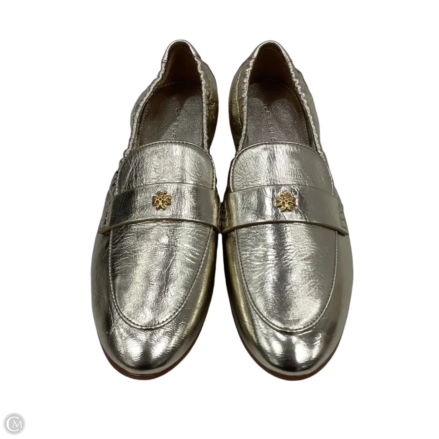 Shoes Designer By Tory Burch In Gold, Size: 8.5