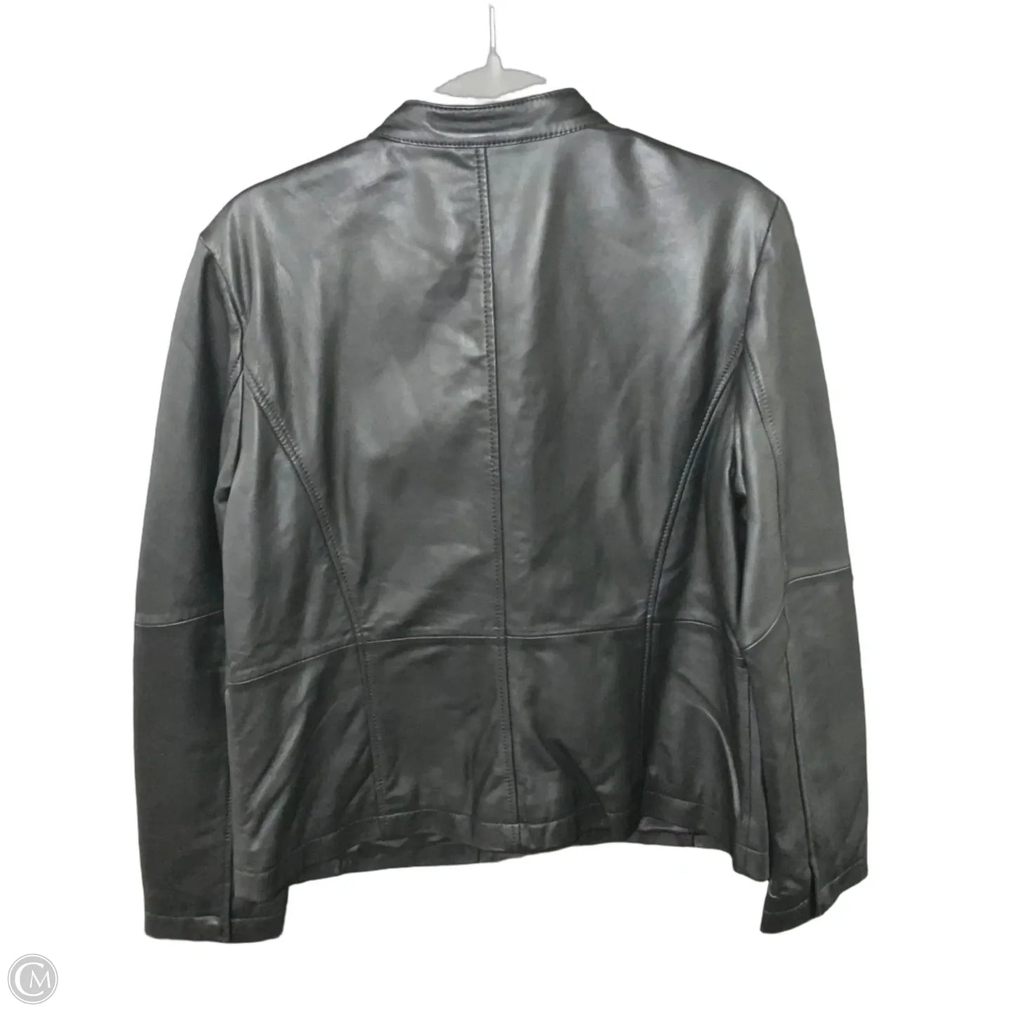 Jacket Leather By J Mclaughlin In Black, Size: L