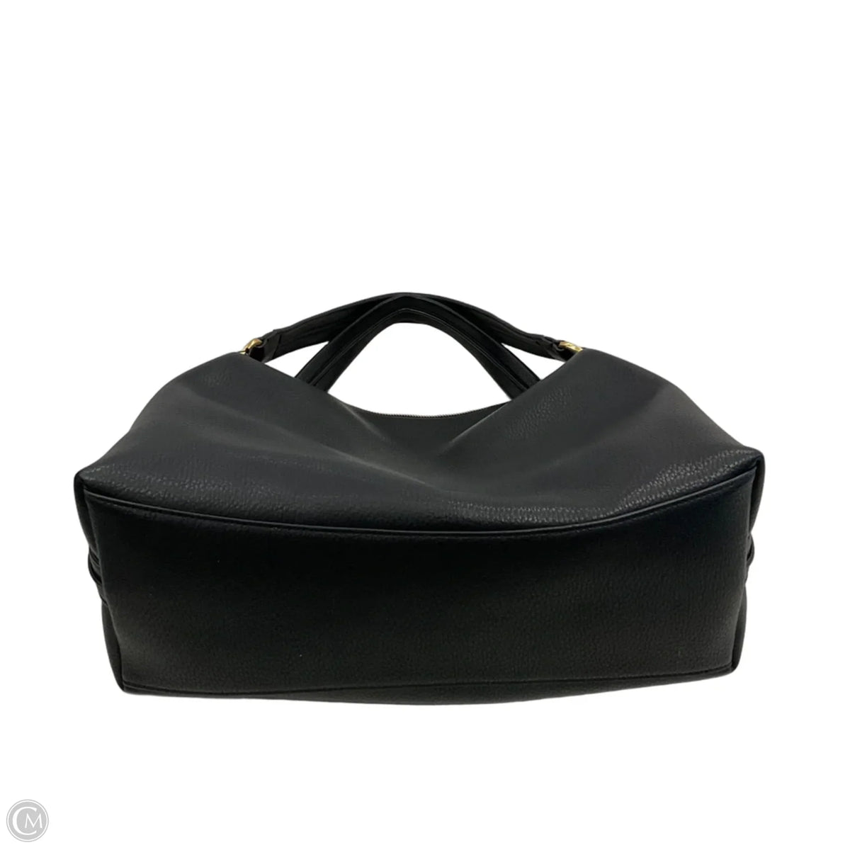 Handbag Leather By Donna Karan, Size: Large