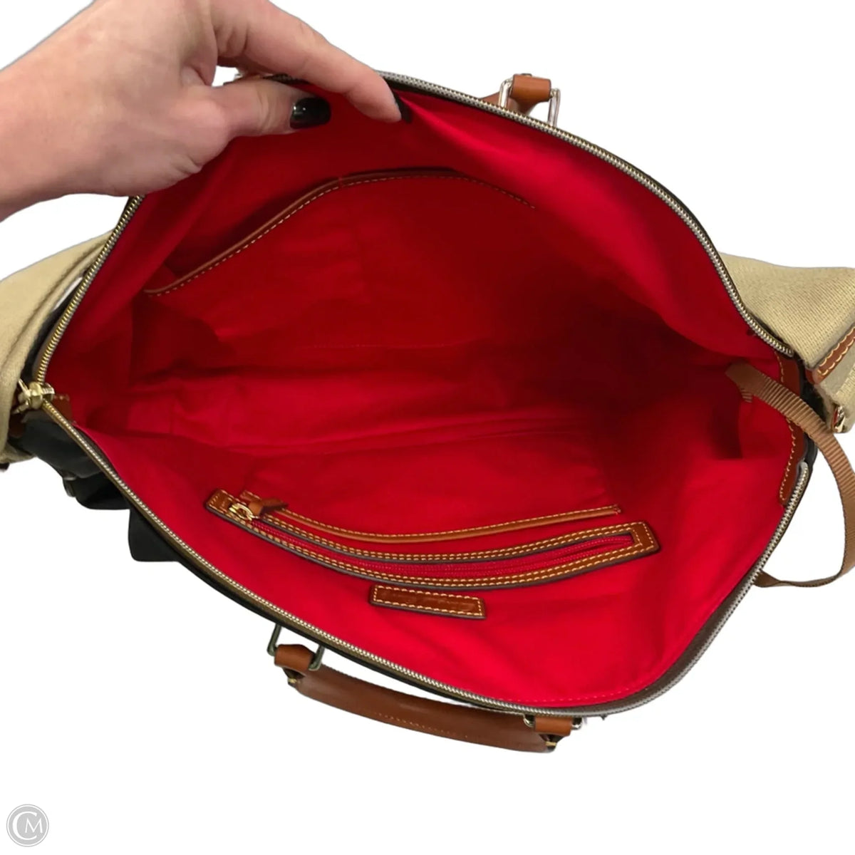 Handbag Designer By Dooney And Bourke, Size: Large