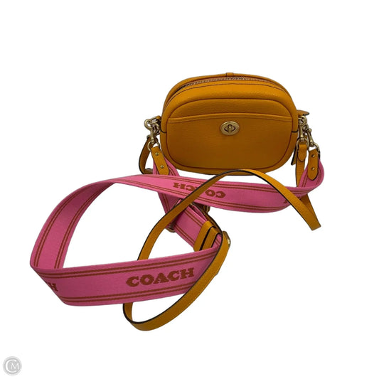 Crossbody Designer By Coach, Size: Small