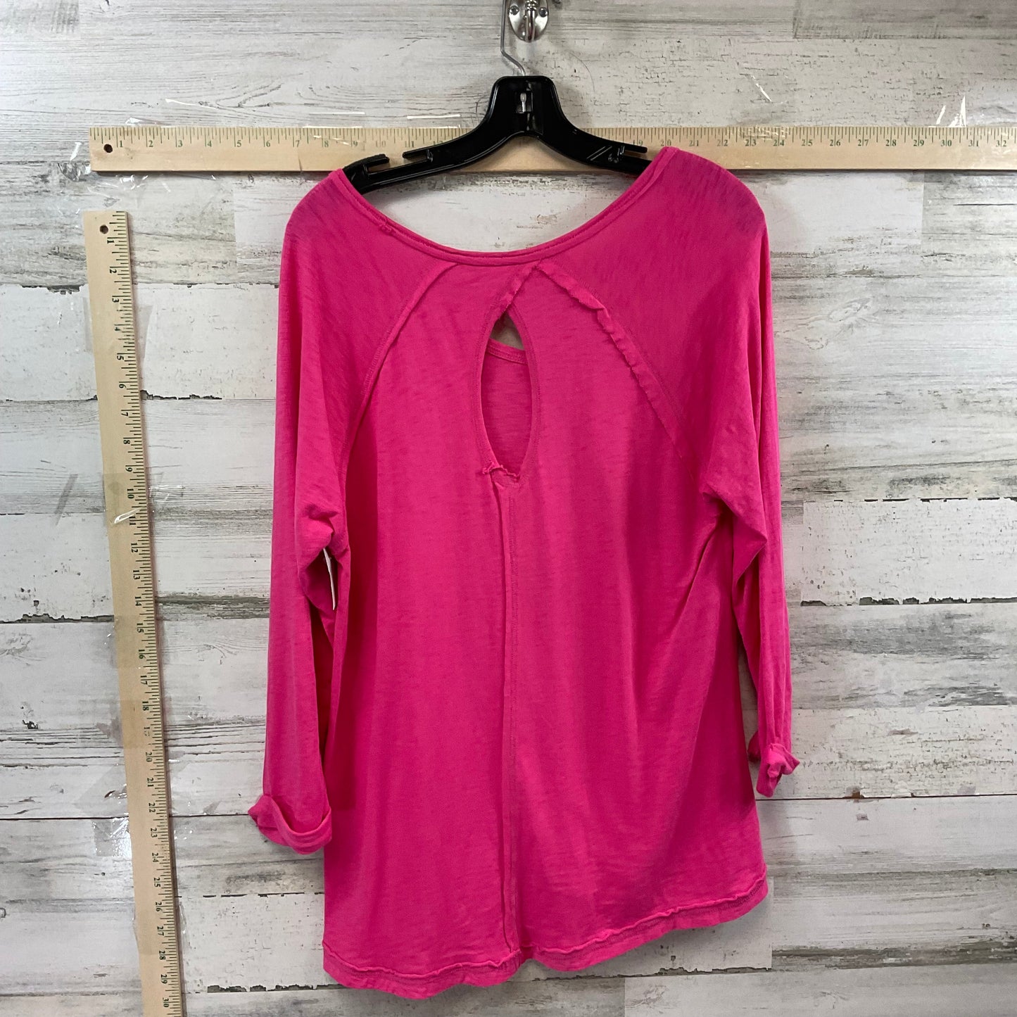 Pink Top 3/4 Sleeve Soft Surroundings, Size M