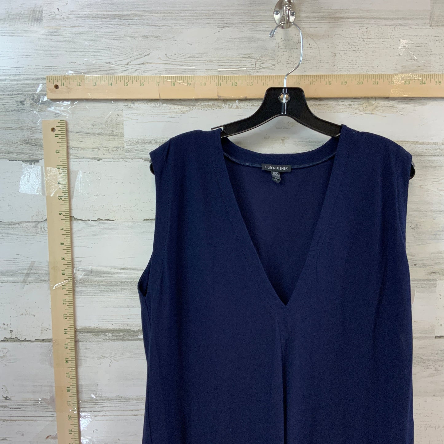 Navy Dress Work Eileen Fisher, Size S