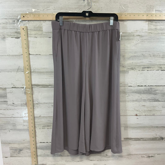 Purple Pants Cropped Eileen Fisher, Size S