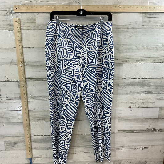 Blue & White Pants Other Lafayette 148, Size 8