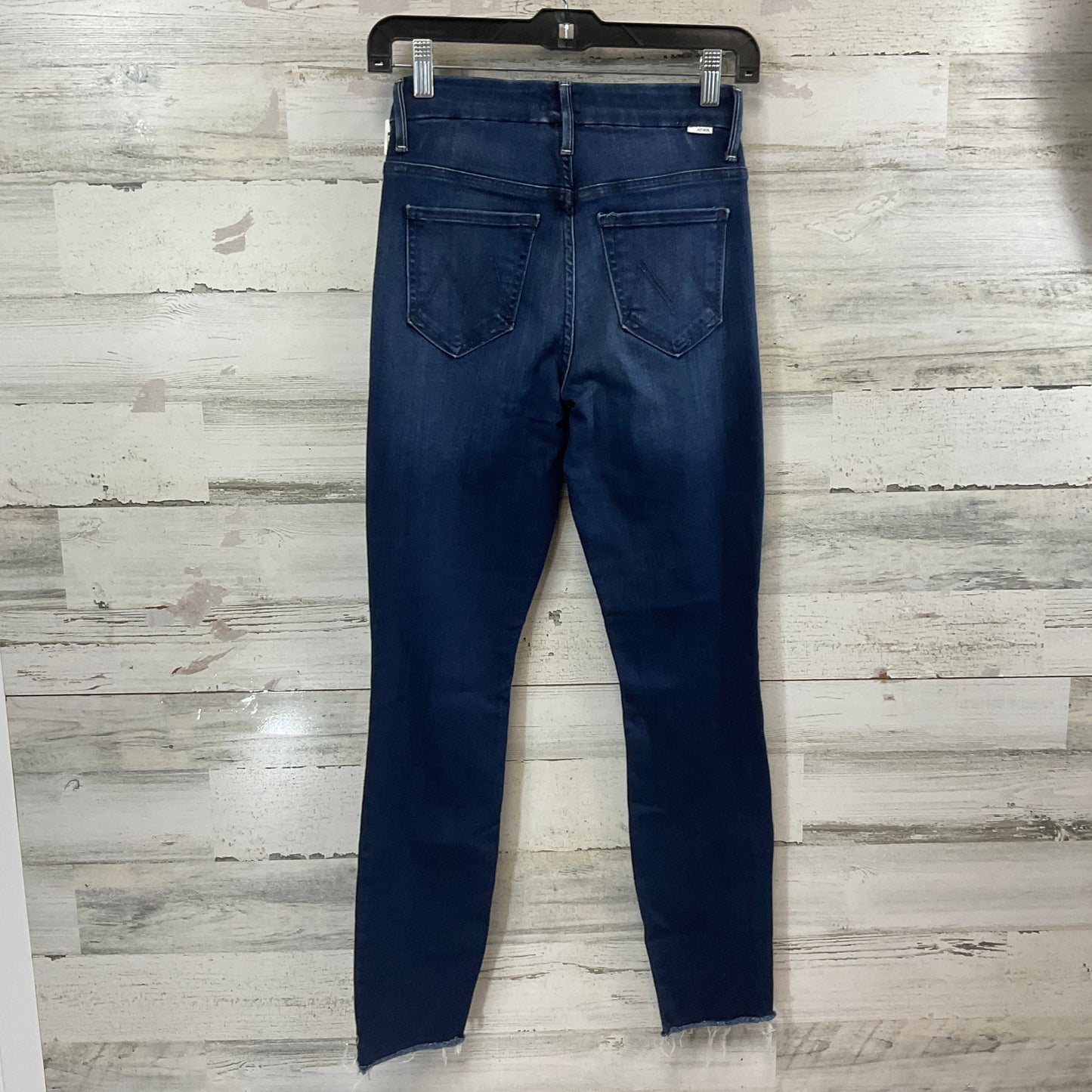 Jeans Straight By Mother In Blue Denim, Size: 0